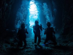沖縄 青の洞窟 ダイビングライセンス
