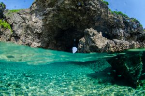 恩納村　恩納ポイント2ビーチダイビング