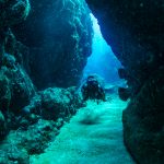 恩納村万座でビーチダイビング 沖縄のビーチダイビングも面白い