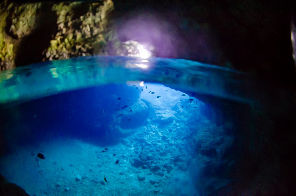 青の洞窟 ダイビング