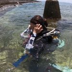 沖縄 砂辺カルフォルニアでダイビング!!