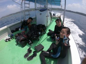 11才女の子 ダイビングライセンス講習!!