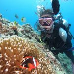 恩納村でダイビングライセンス講習　真栄田岬で初ダイビング！！