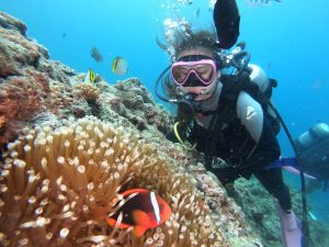 恩納村でダイビングライセンス講習 真栄田岬で初ダイビング!!