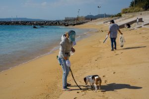 沖縄 ビーチクリーン