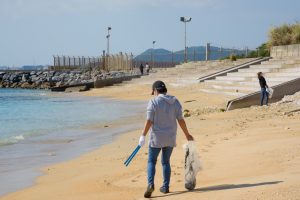 沖縄 ビーチクリーン