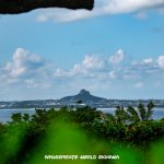 沖縄本島北部　名護から見るタッチュー