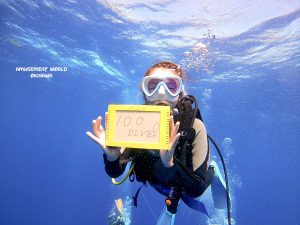 沖縄最強ポイント？トライアングルでダイビング