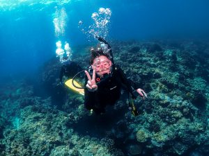 沖縄慶良間諸島でダイビングライセンス講習!!