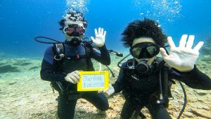 沖縄でダイビングライセンス講習!ボートでライセンス講習!