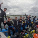 沖縄在住若者達と水納島ファンダイビング!